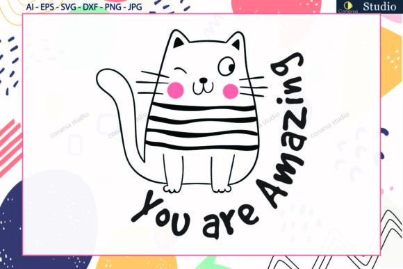 Cat Amazing Svg Review for Embroidery Projects