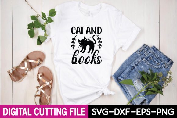 Cat and Books Svg Embroidery Review