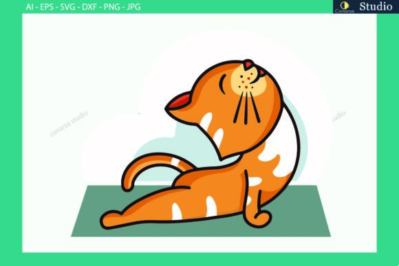 Cat Animals Gymnastics Svg Review