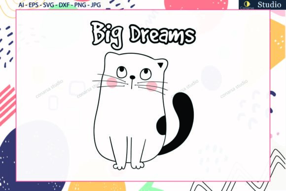 Cat Big Dream Svg Review for Embroidery Projects