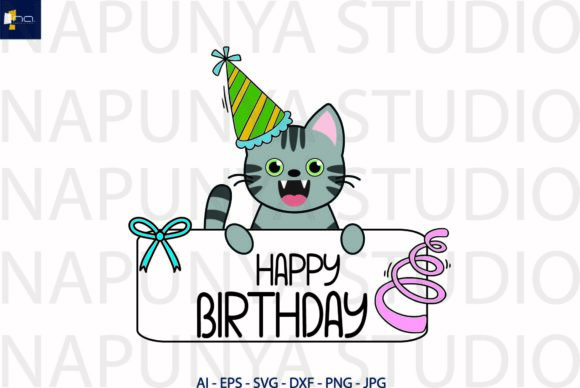 Cat Birthday Party Svg Review for Embroidery Projects