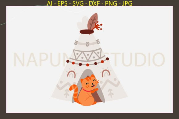 Cat Boho Tent Svg Review for Embroidery Projects