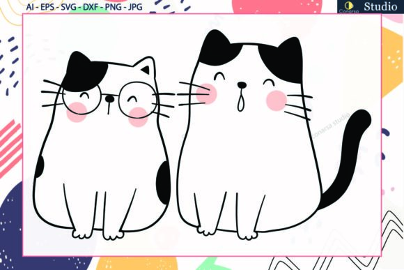 Cat Couple Cute Svg Review