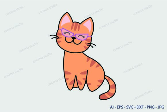 Cat Cute Brown Svg Review