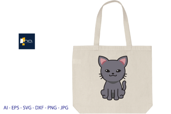 Cat Cute Svg Grey Review for Embroidery Projects