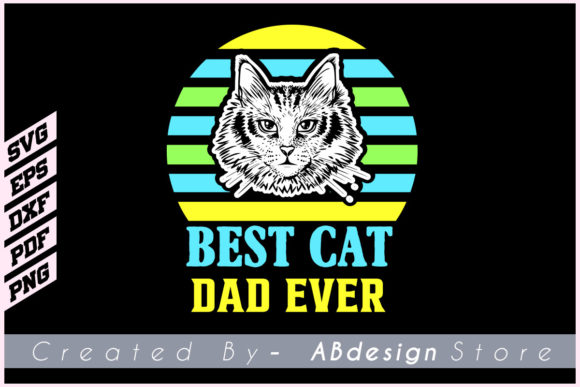 CAT DAD LOVER SVG T Shirt Design Review