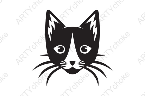 Cat Face Details SVG for Cricut