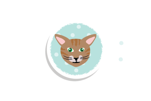 Cat Head Stickers Svg Review for Embroidery Projects