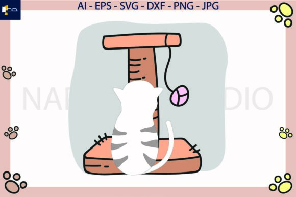 Cat Playing Yarn Svg Review
