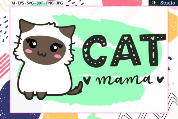 Cat Quotes Cat Mom Watercolor Svg Review