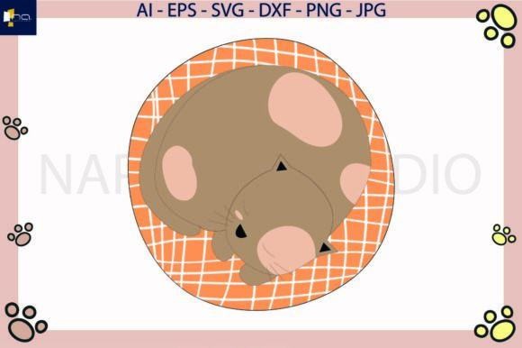 Cat Sleep Pillow Svg Review