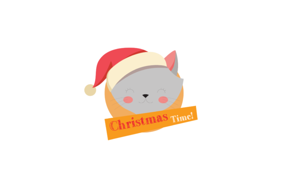 Christmas Animal Stickers Cat Hat Review for Embroidery Projects