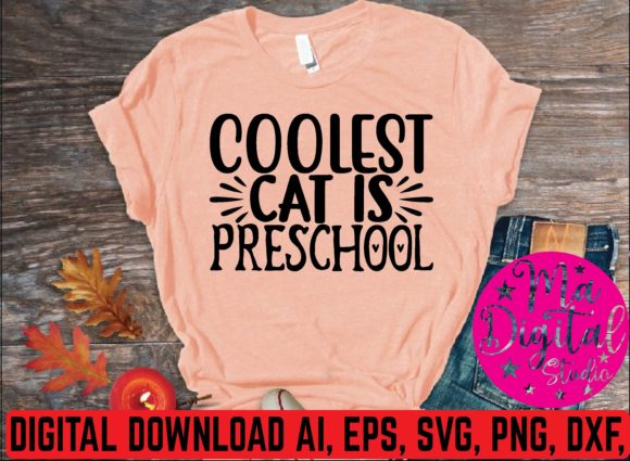 Coolest Cat Preschool SVG Review