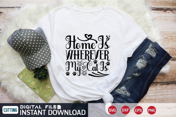 Home is Wherever My Cat Is Svg Review